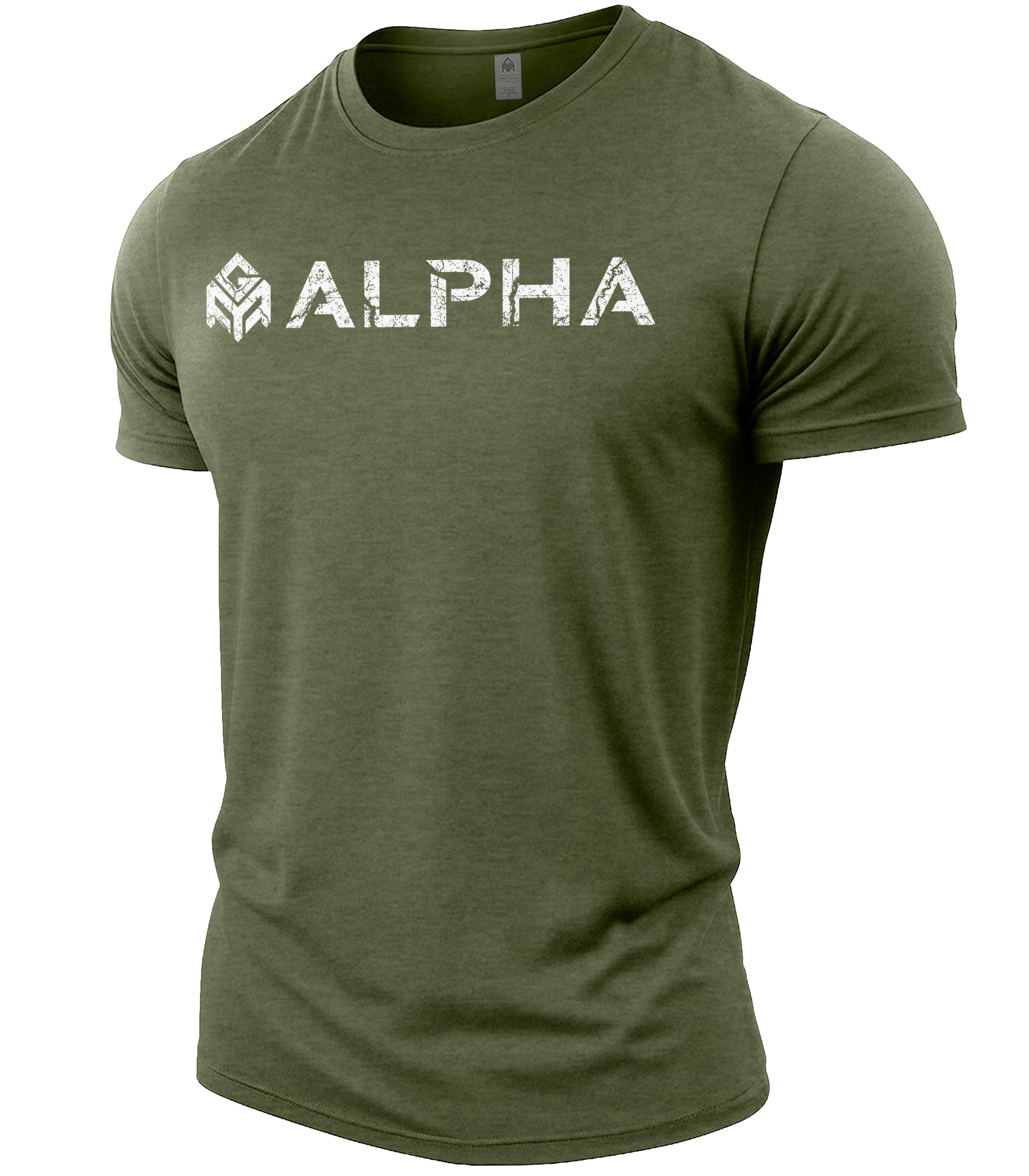 Heather Military Green | Angle