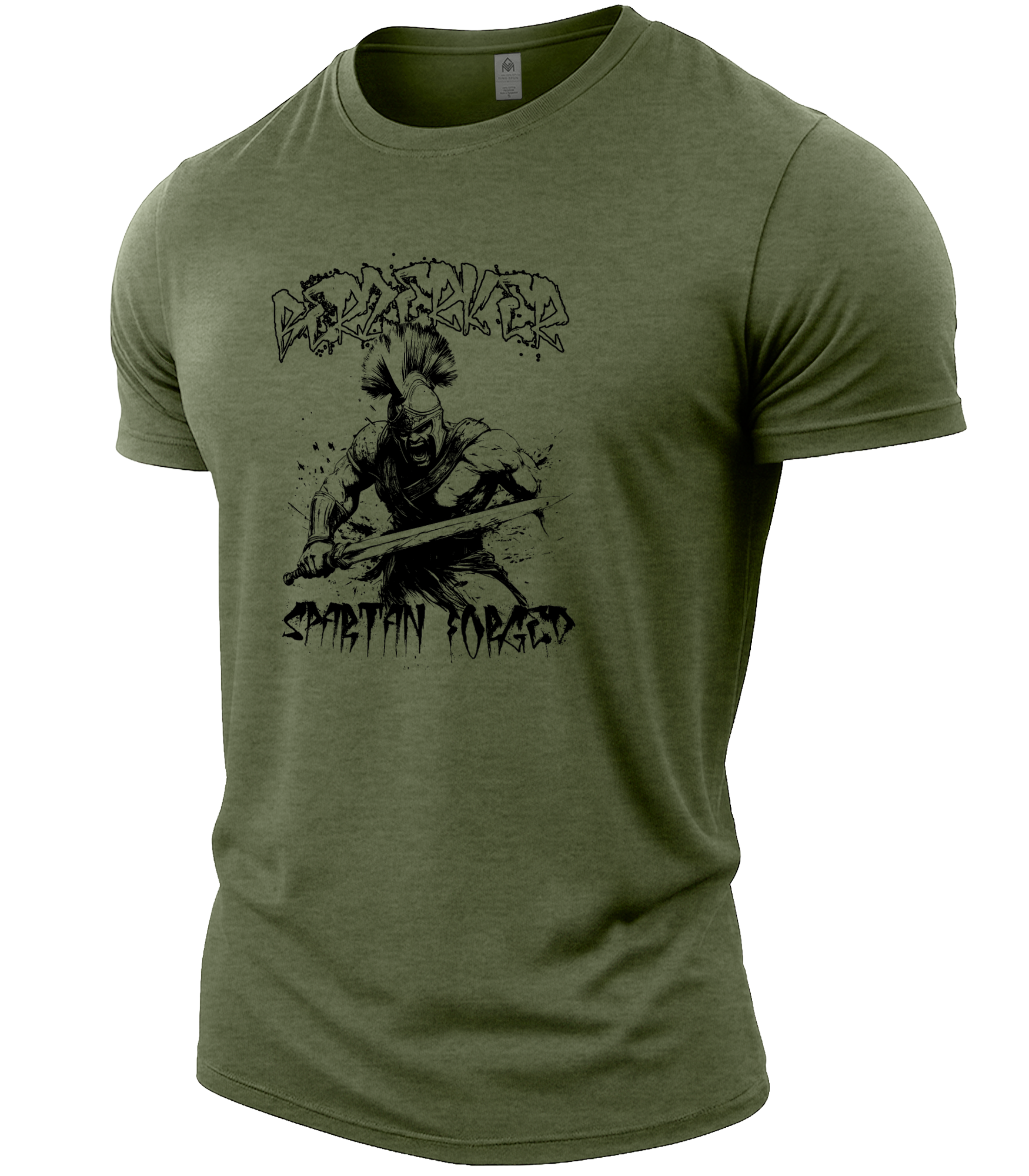 Heather Military Green | Angle