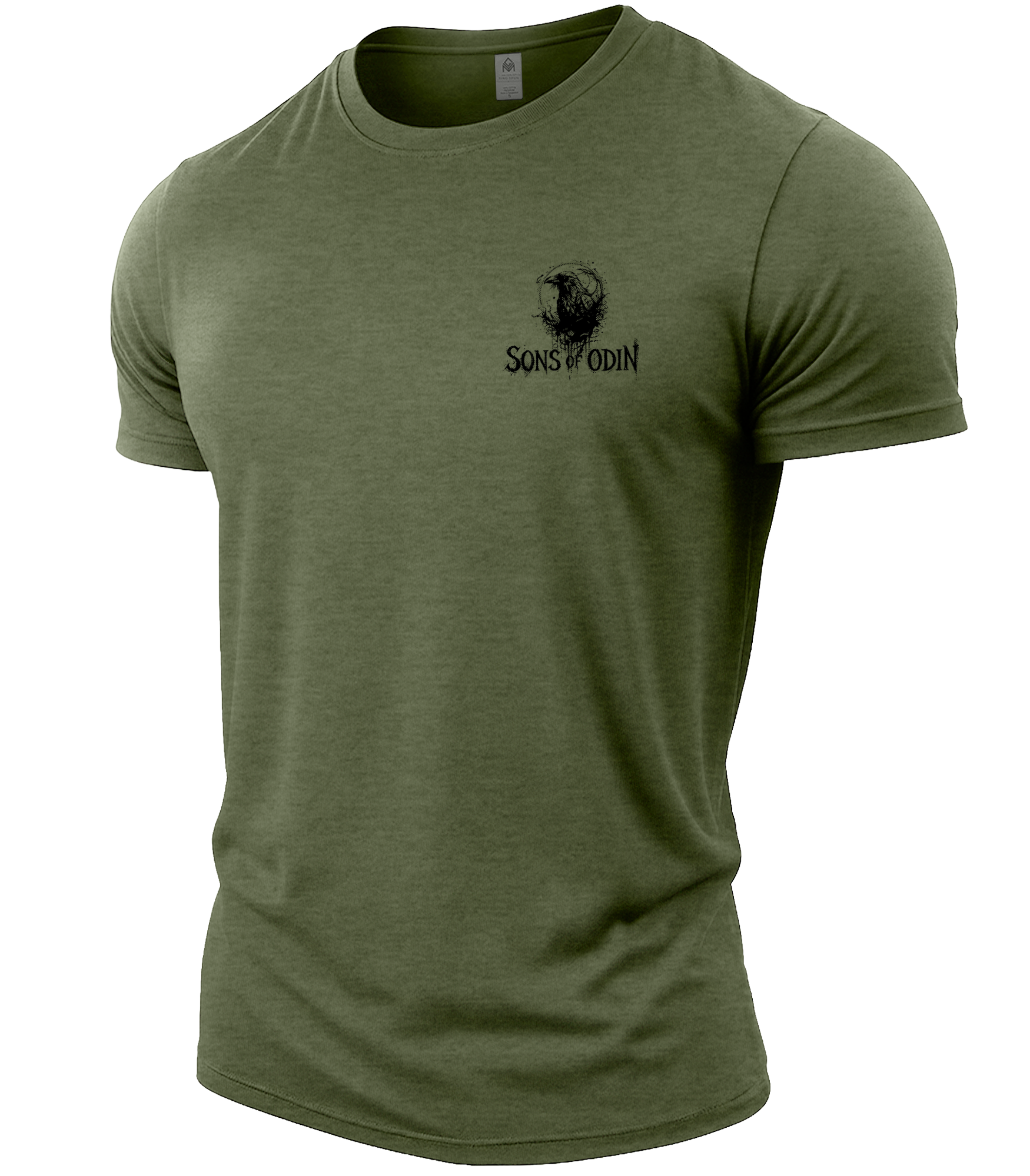 Heather Military Green | Angle
