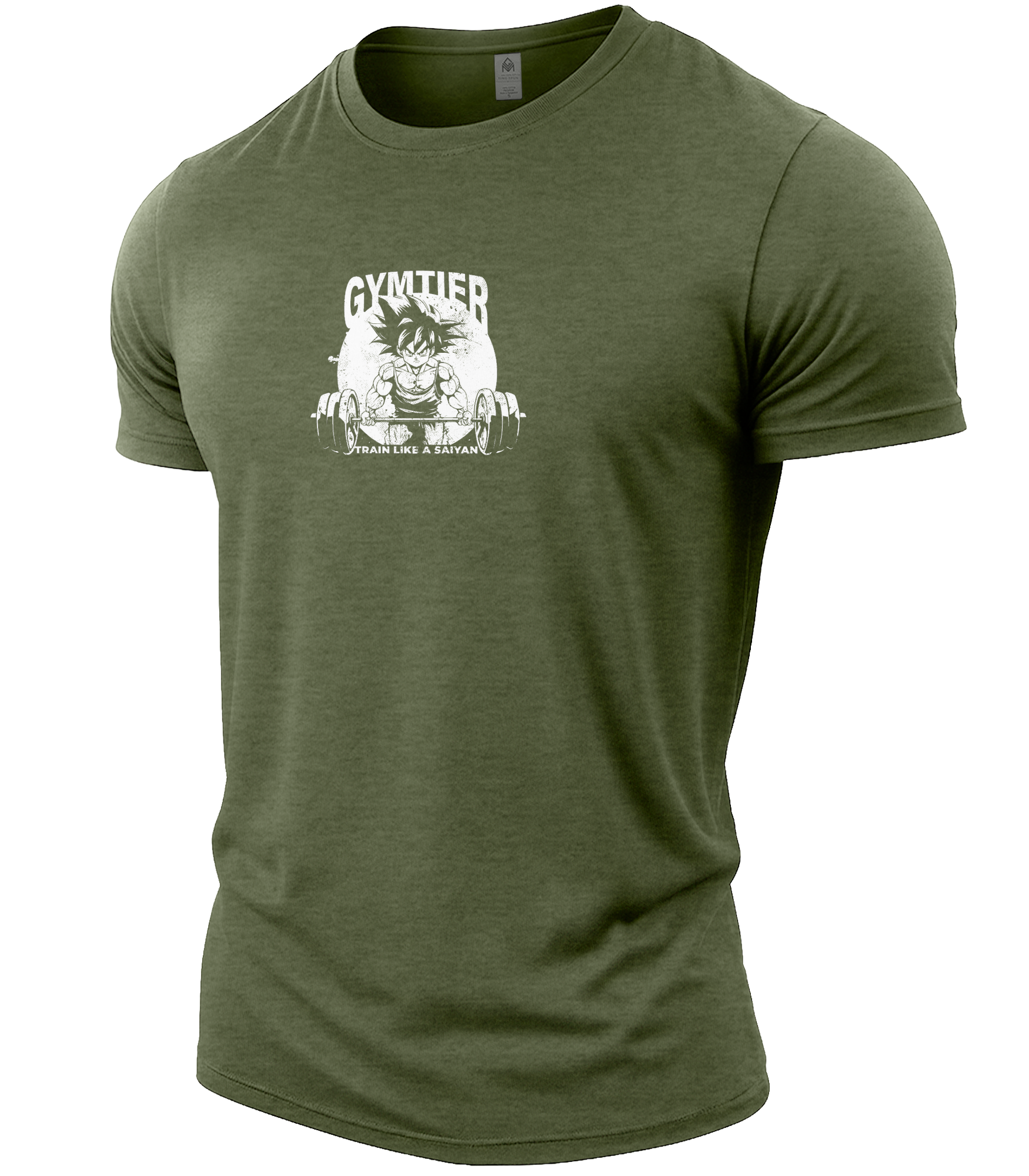 Heather Military Green | Angle