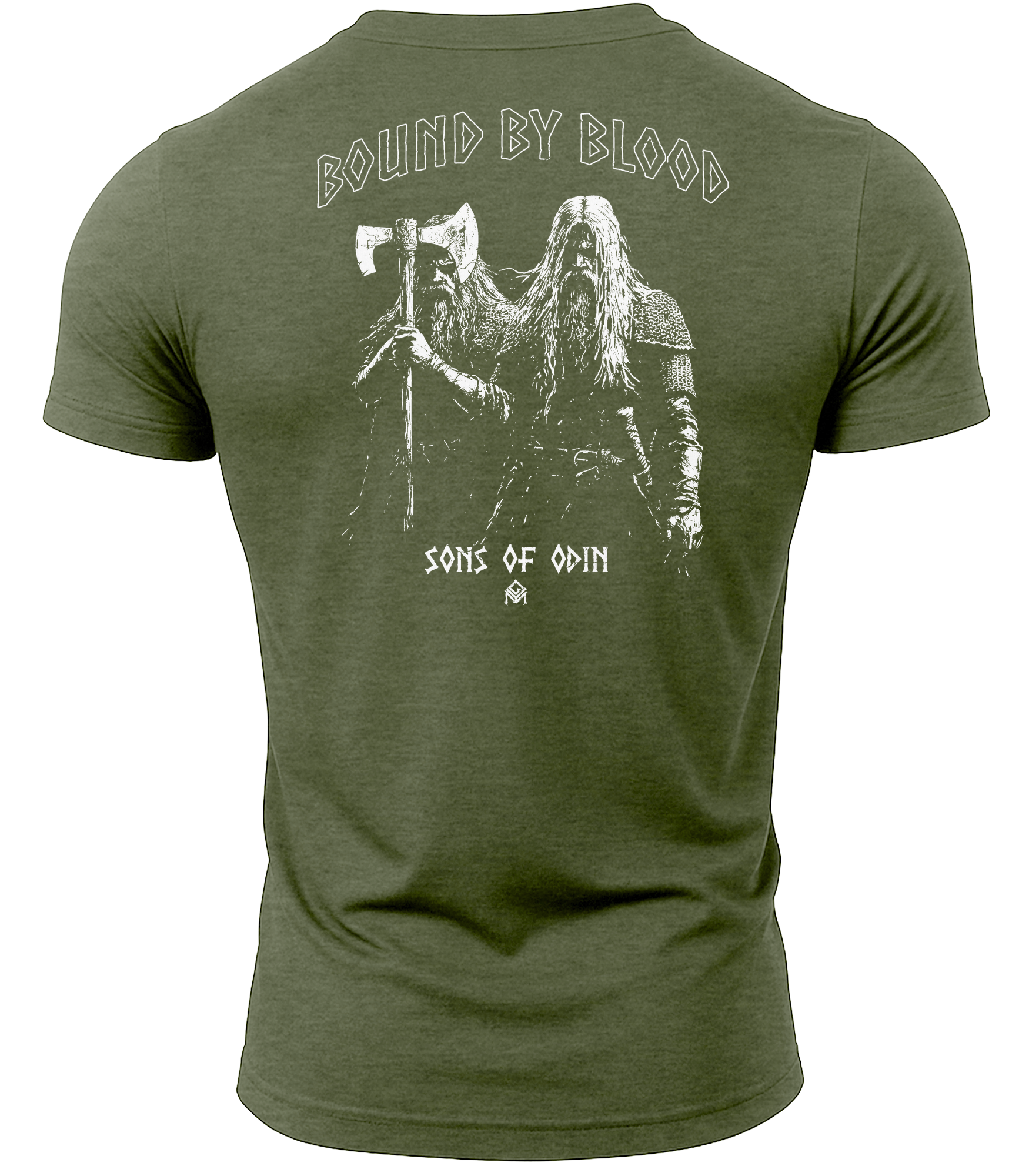 Heather Military Green | Back