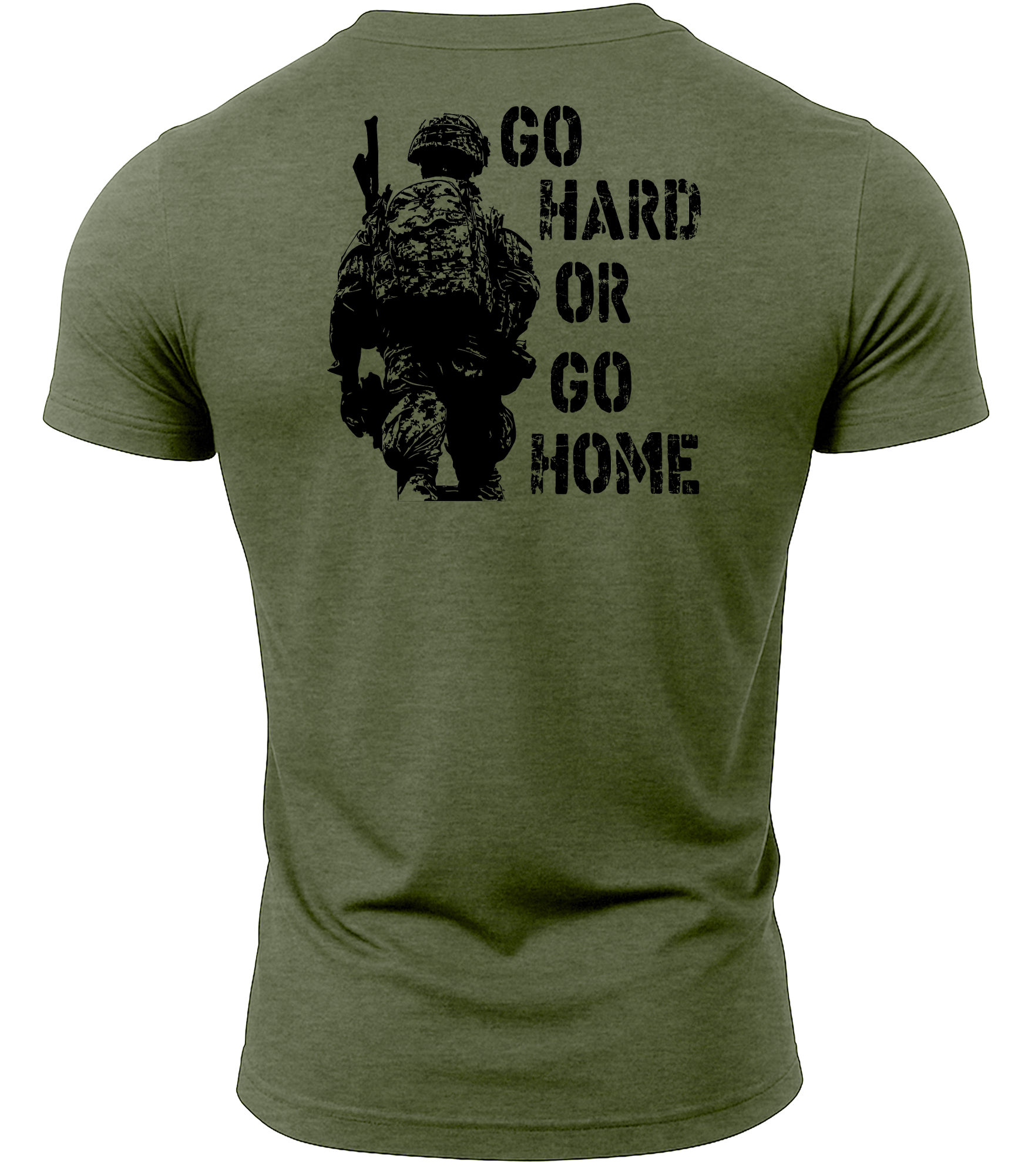 Heather Military Green | Back