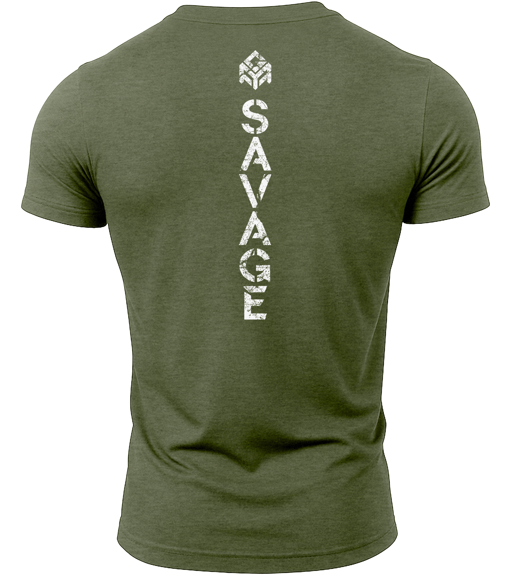 Heather Military Green | Back