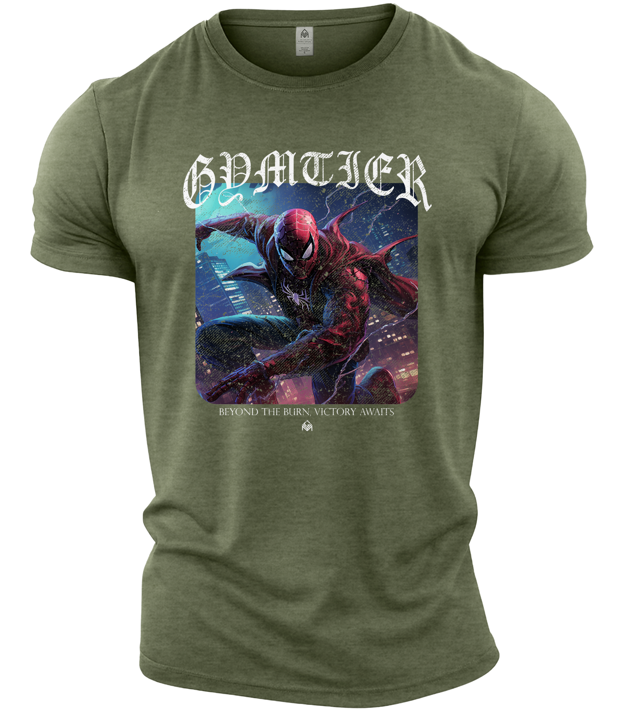 Heather Military Green | Front