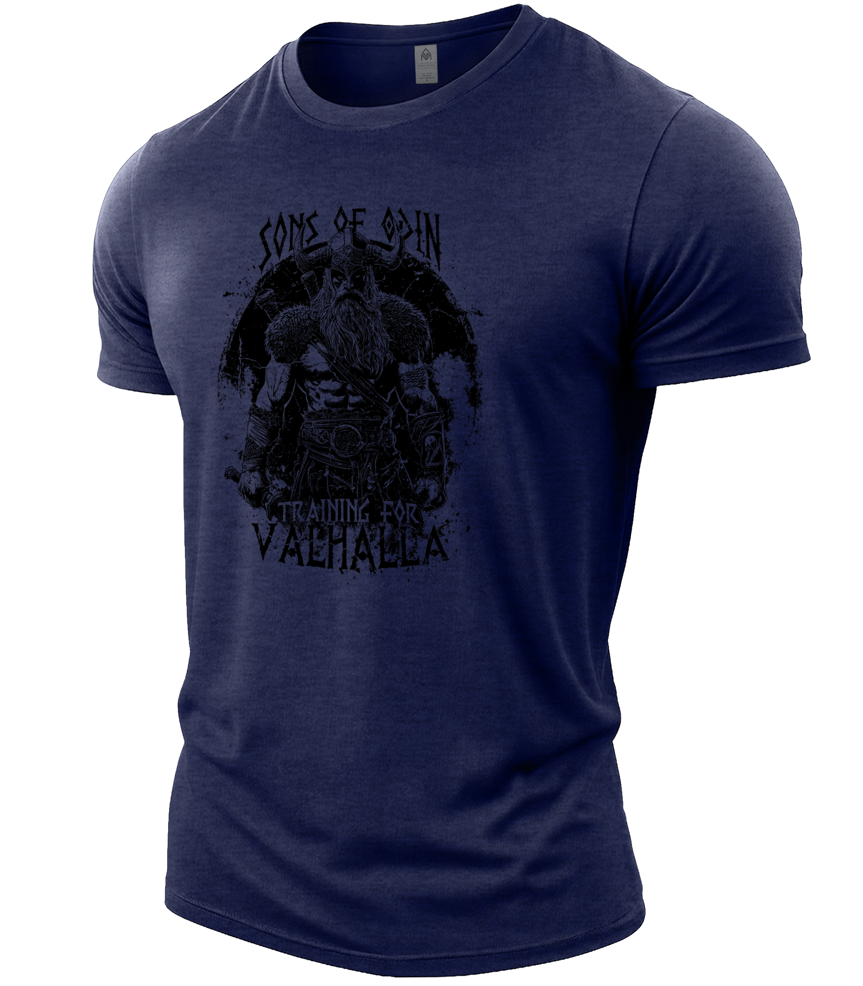 Heather Navy | Angle