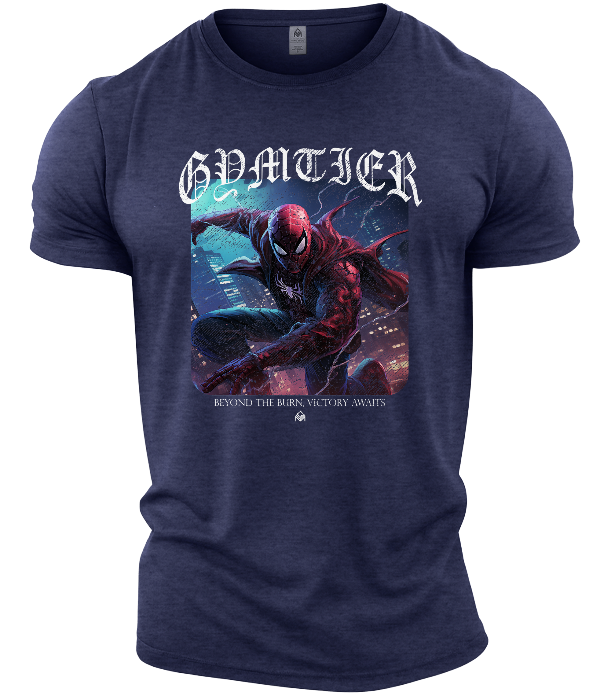 Heather Navy | Front