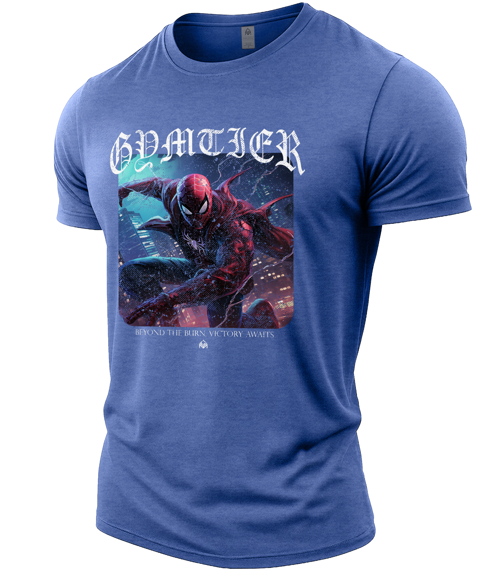 Heather Royal Blue | Angle