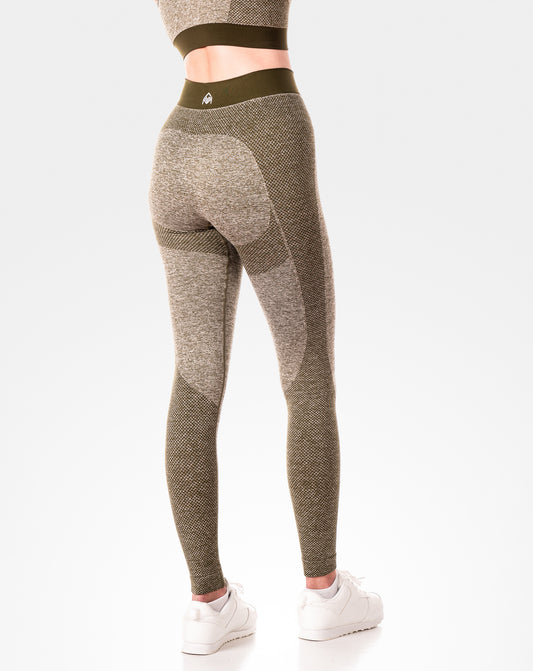 Womens Sculpt Khaki Leggings