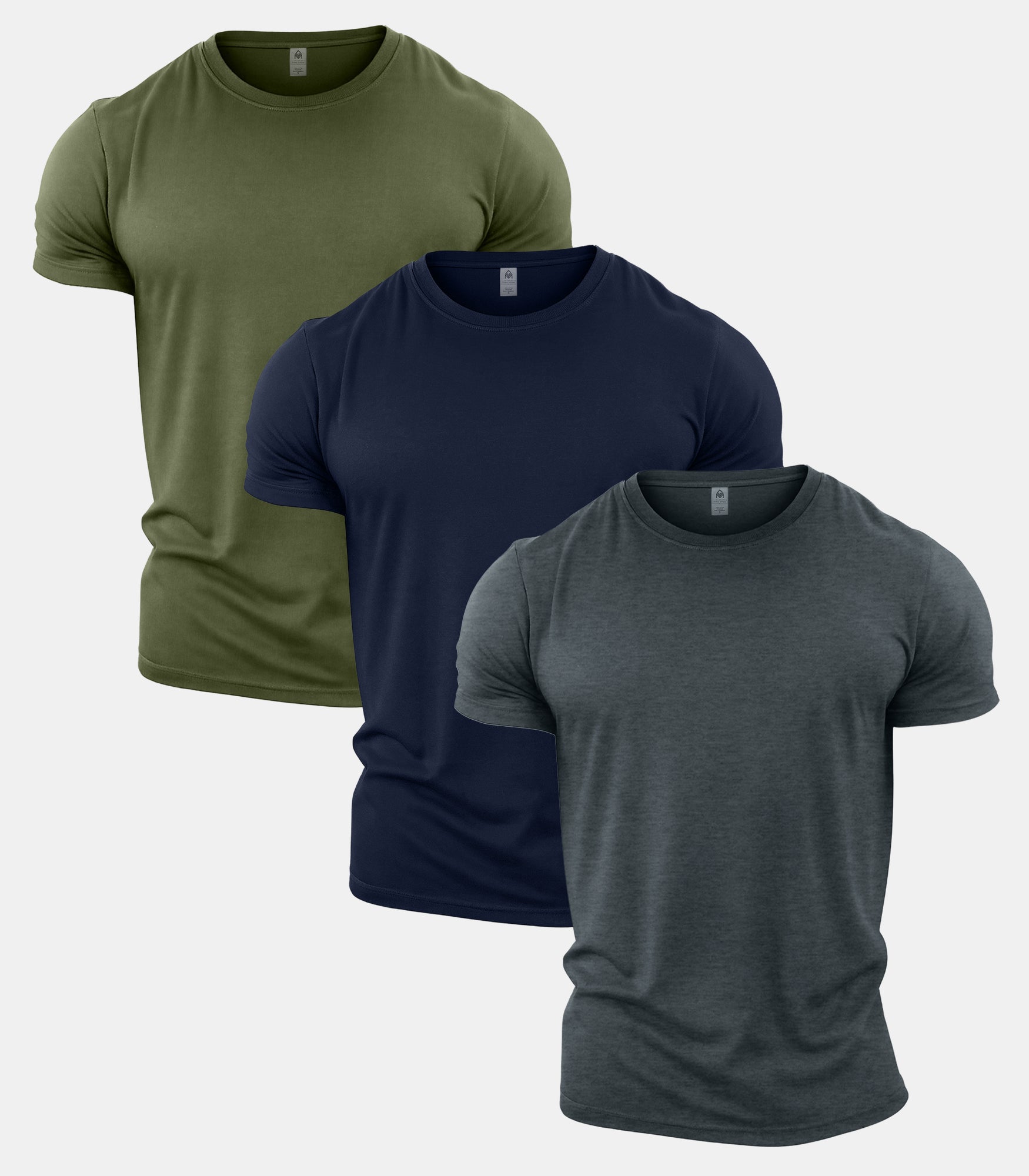 Essentials Crew Neck Gym T-Shirt 3 Pack