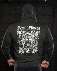 Feral Fitness Lion - Gym Hoodie