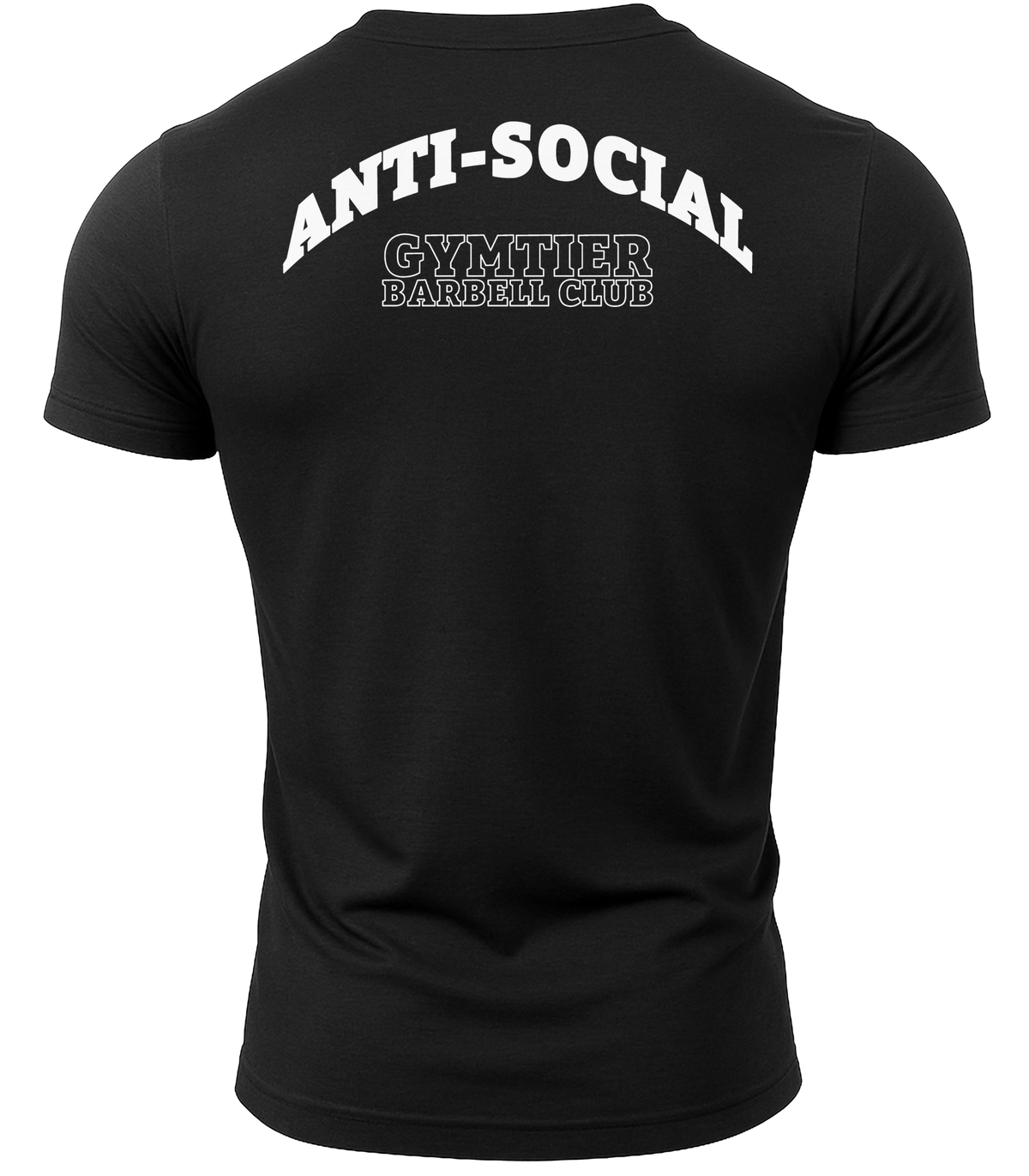 GYMTIER-GTBCANTISOCIAL-GD001 - BLAC