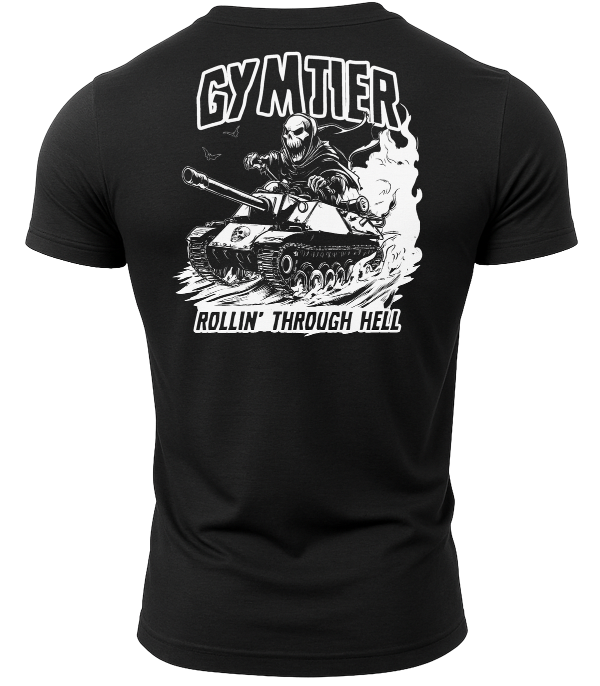 GYMTIER-GBDROLLINTHROUGHHELL-GD001 - BLAC