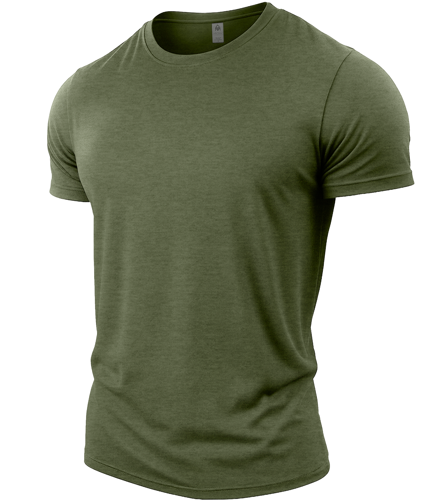 Heather Military Green | Angle