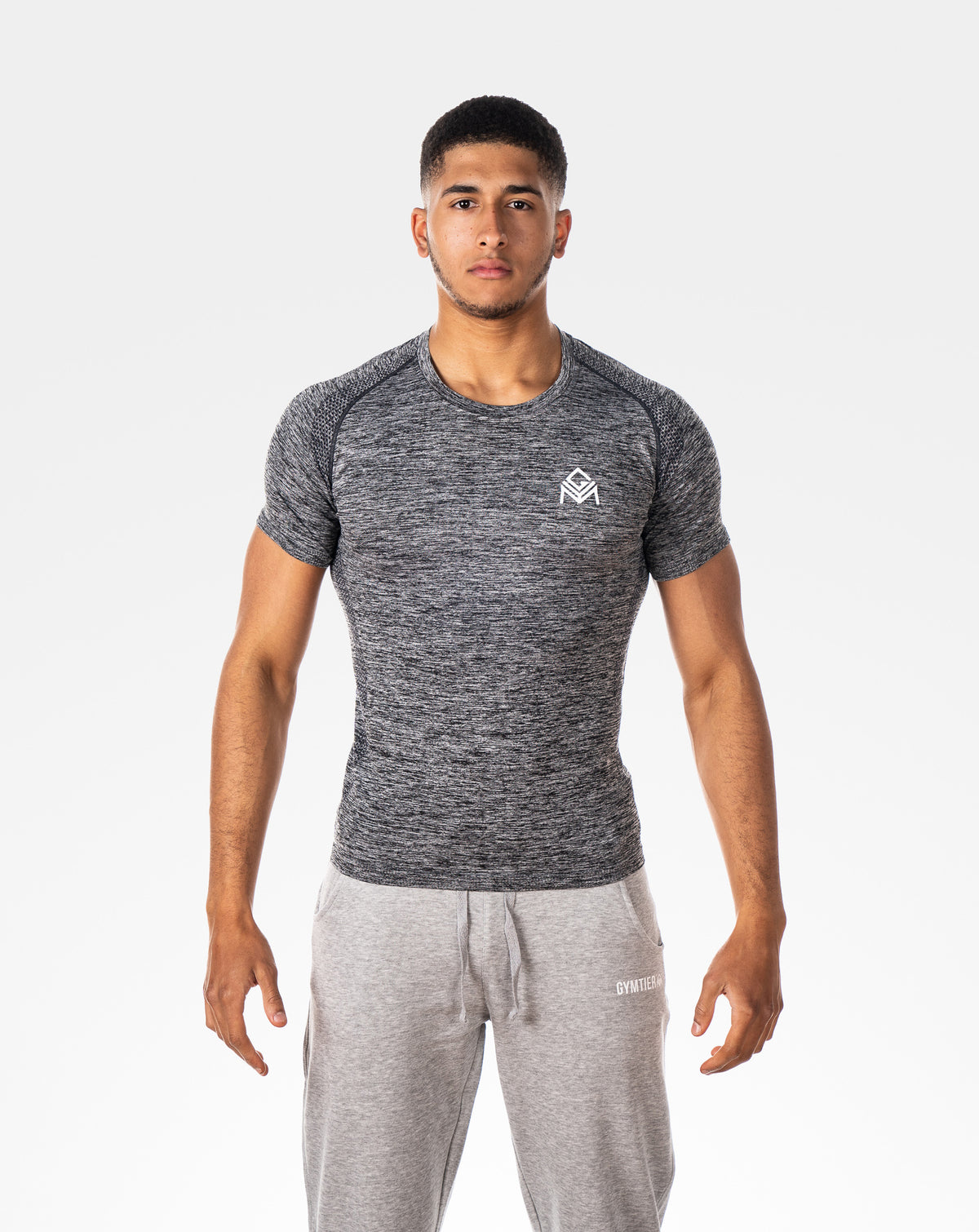 Muscle Fit Short Sleeved Top