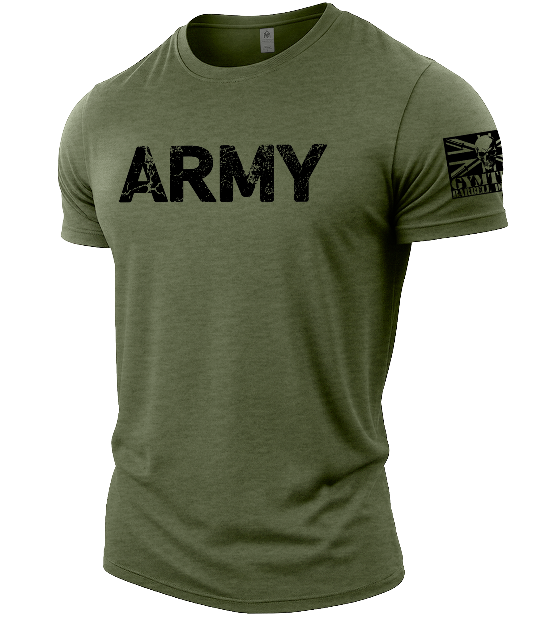 Heather Military Green | Angle