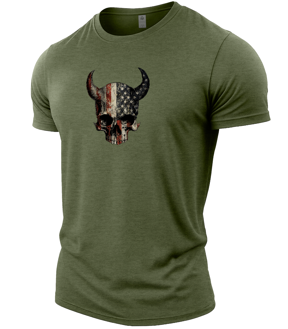 Heather Military Green | Angle