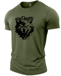 Heather Military Green | Angle