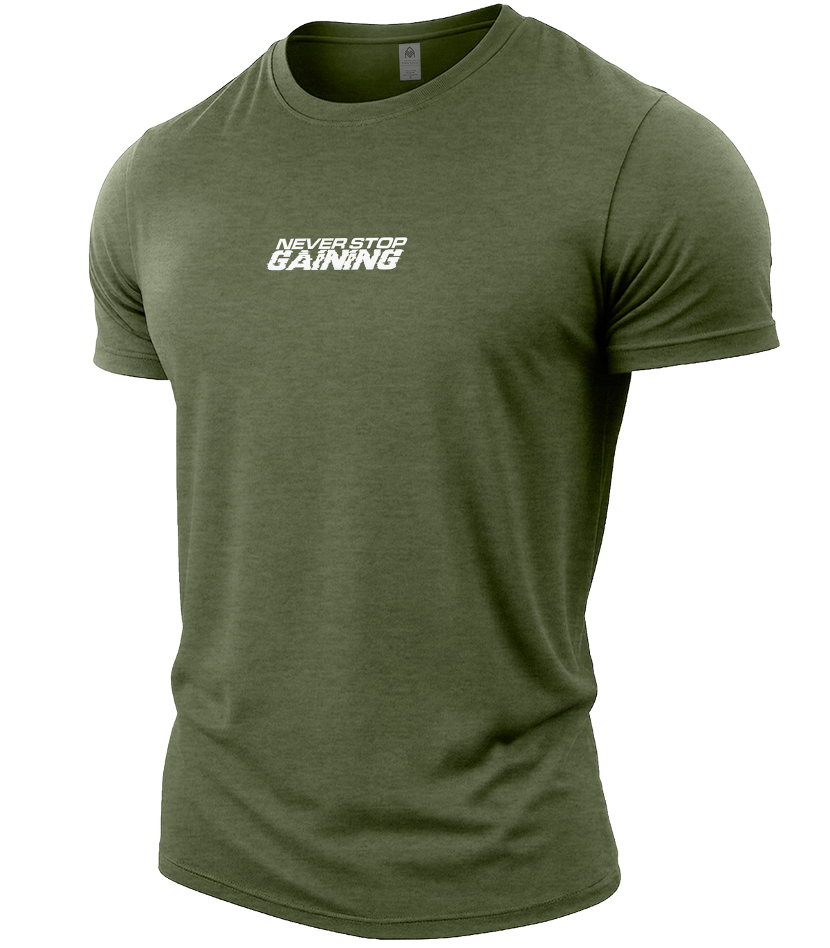 Heather Military Green | Angle