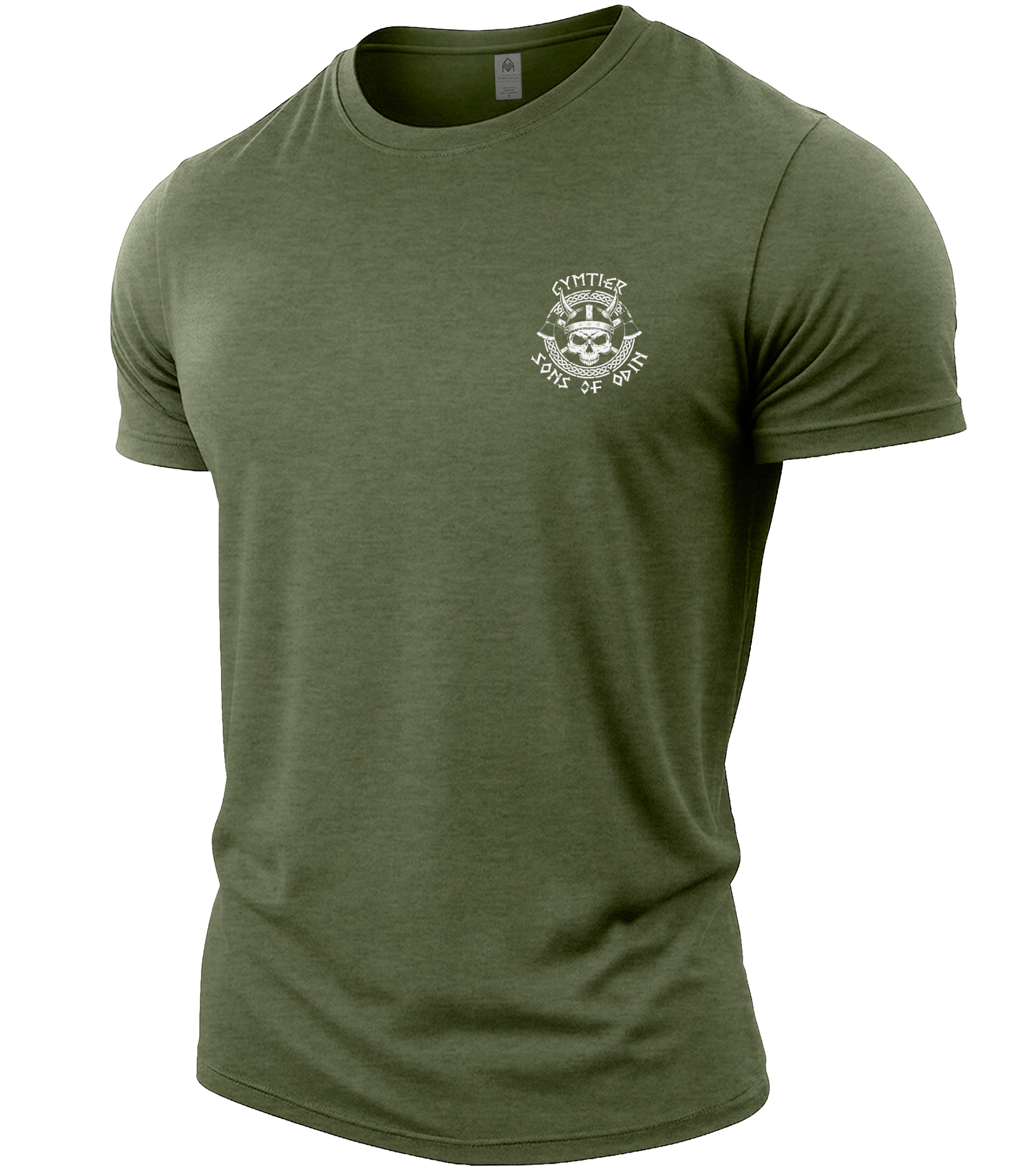 Heather Military Green | Angle