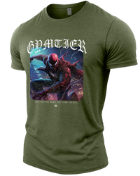 Heather Military Green | Angle