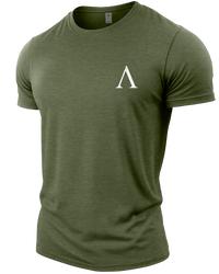 Heather Military Green | Angle