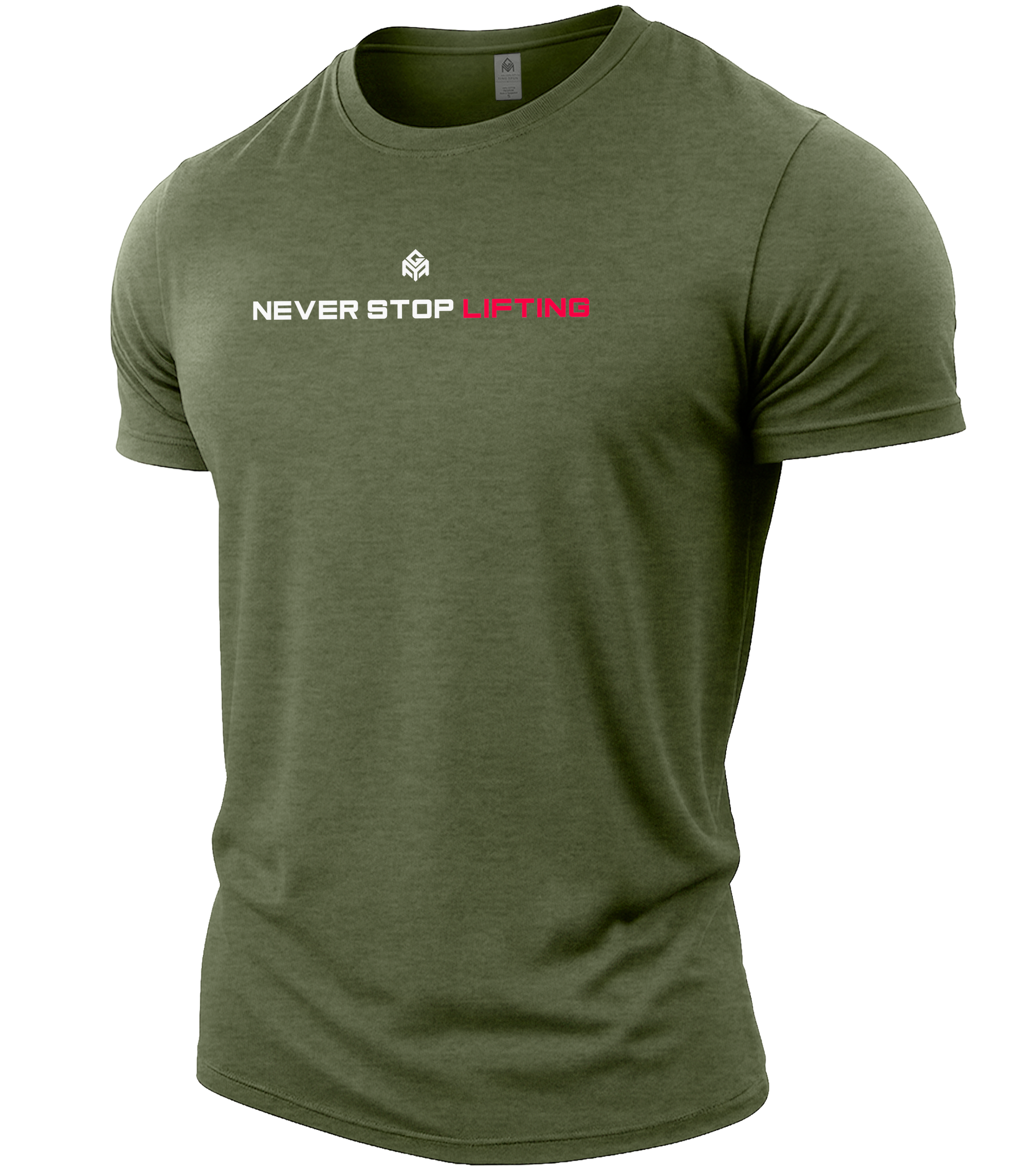 Heather Military Green | Angle