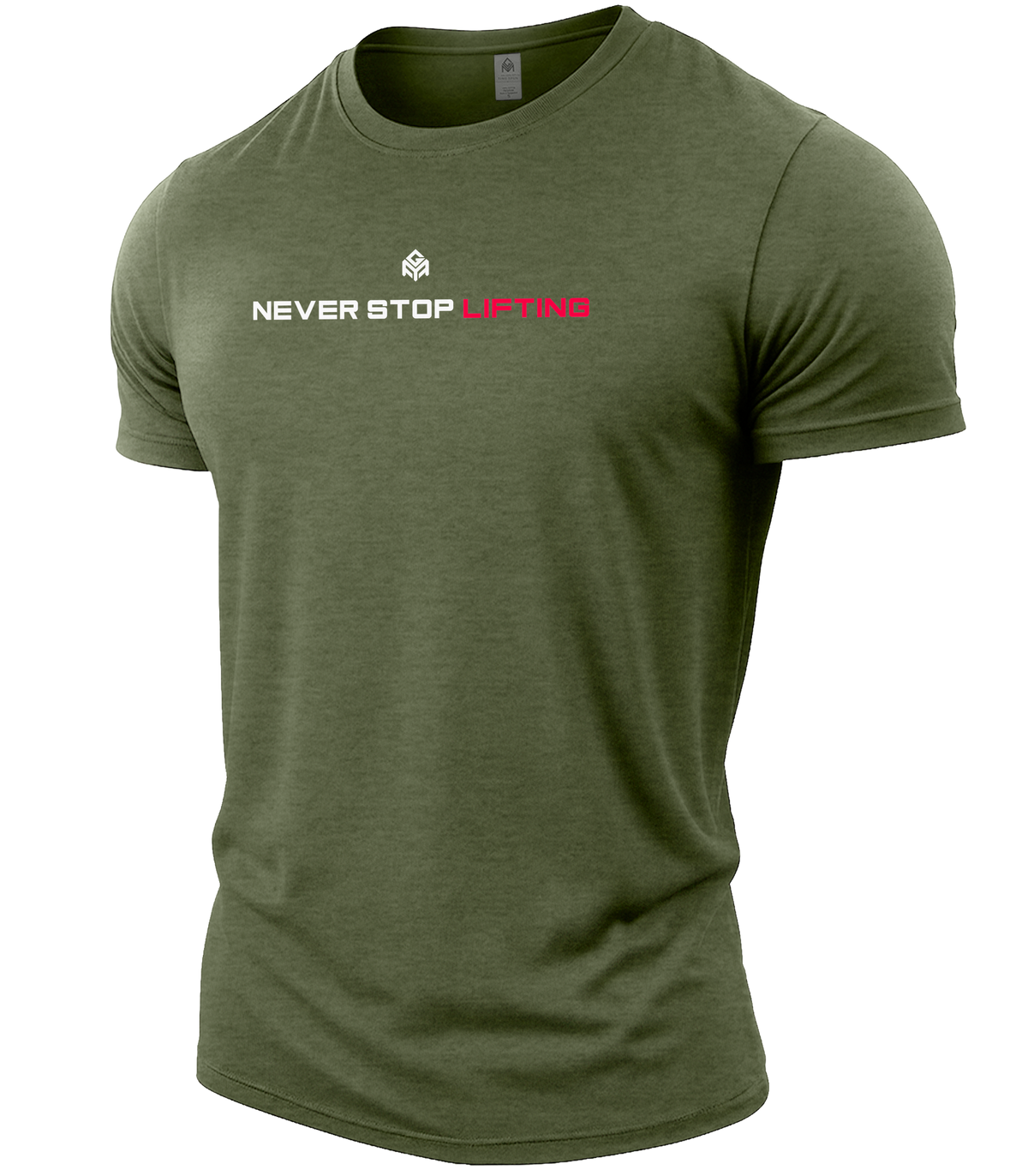 Heather Military Green | Angle
