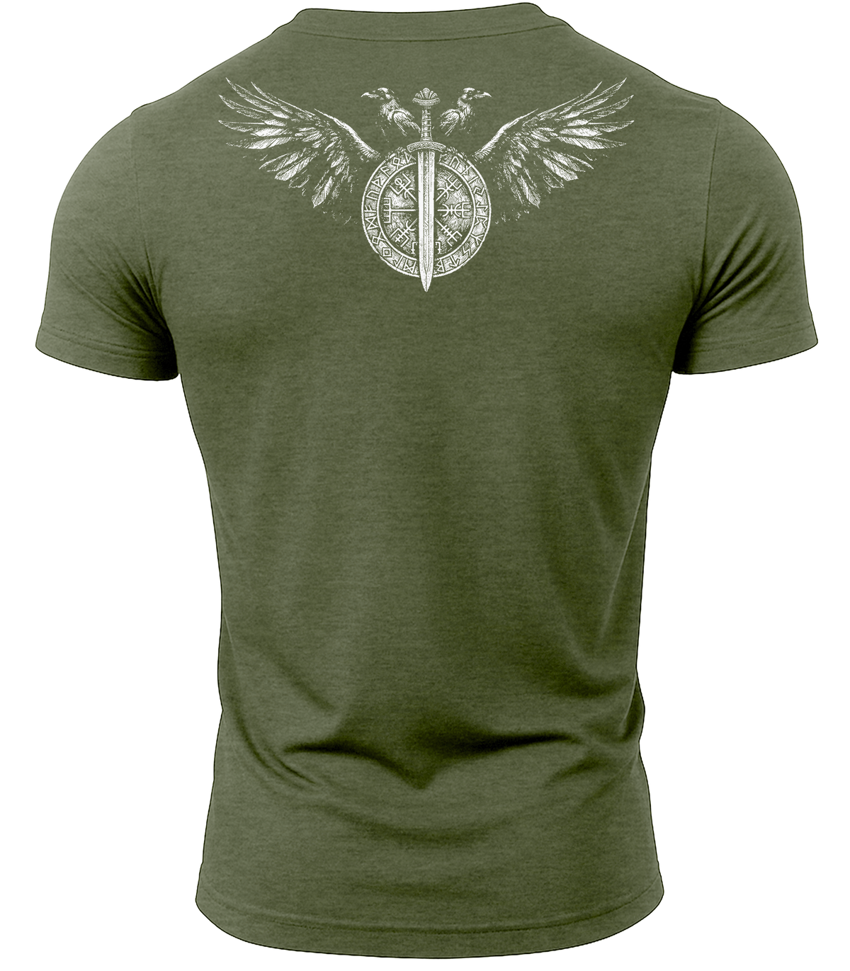 Heather Military Green | Back
