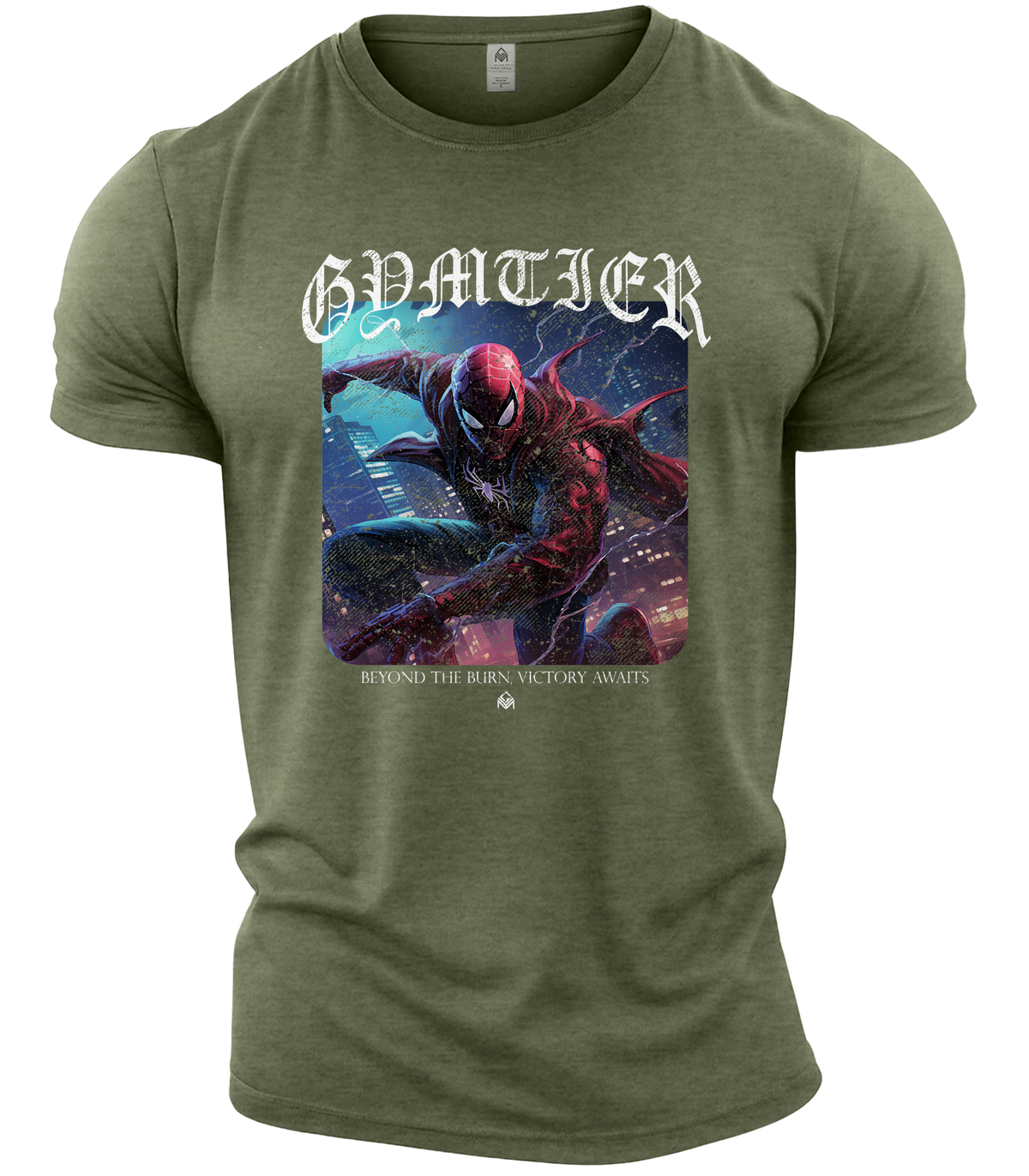 Heather Military Green | Front