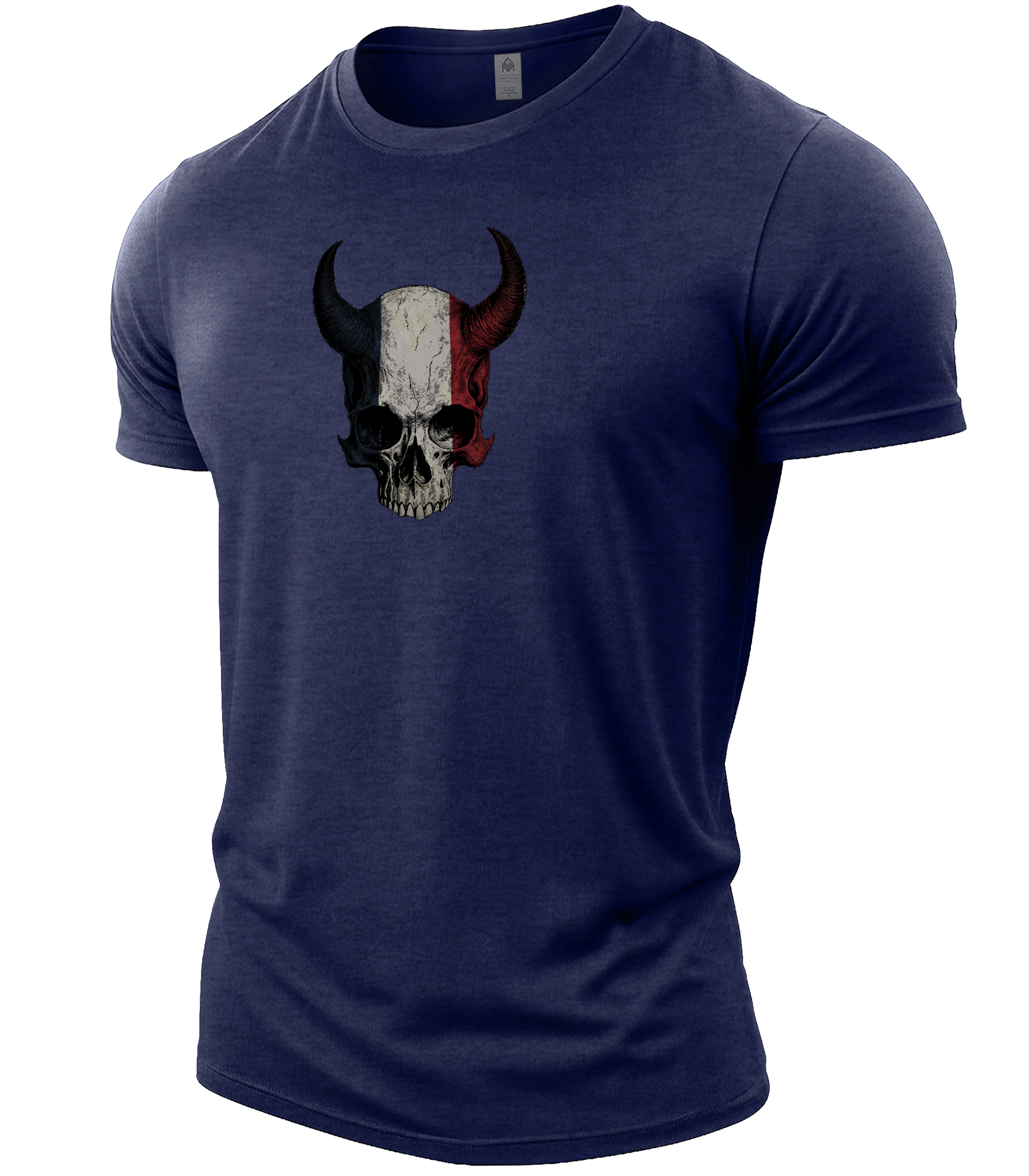 Heather Navy | Angle