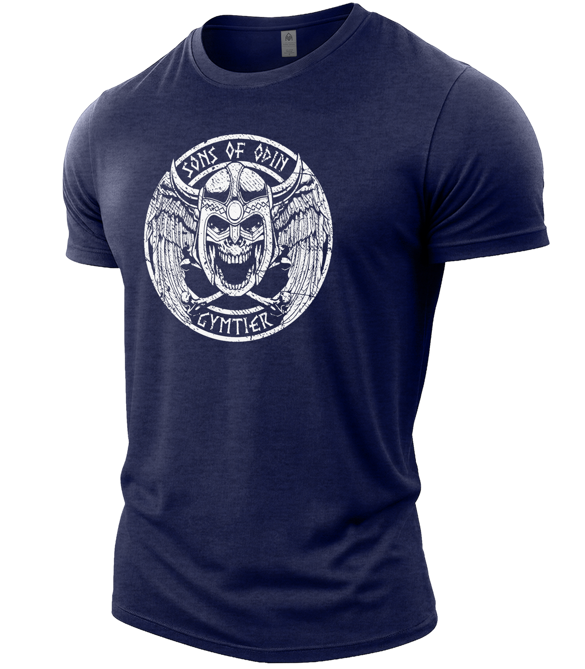 Heather Navy | Angle