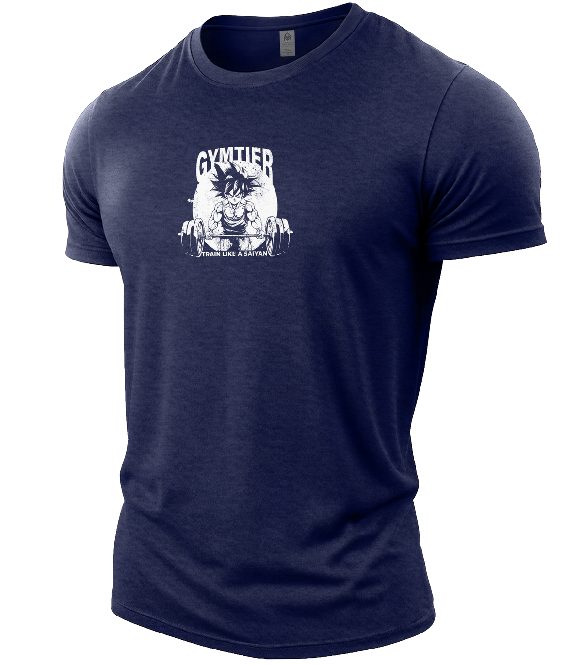 Heather Navy | Angle