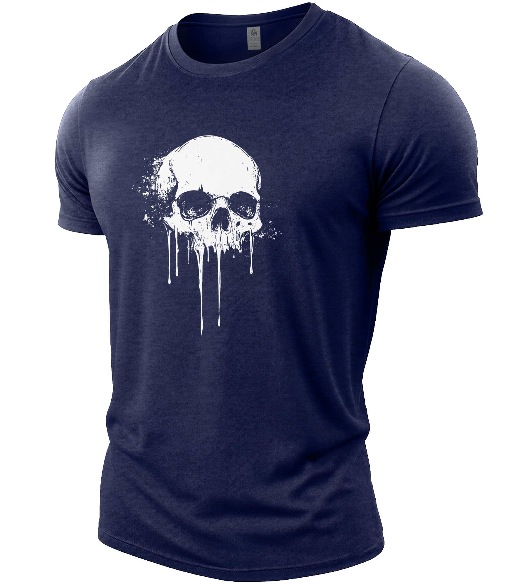 Heather Navy | Angle