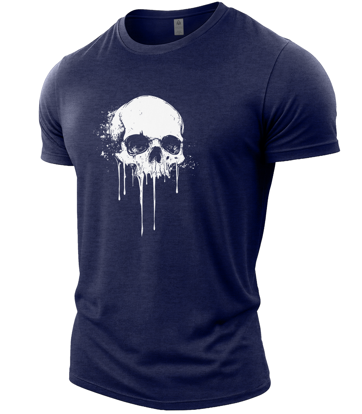 Heather Navy | Angle