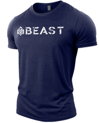 Heather Navy | Angle