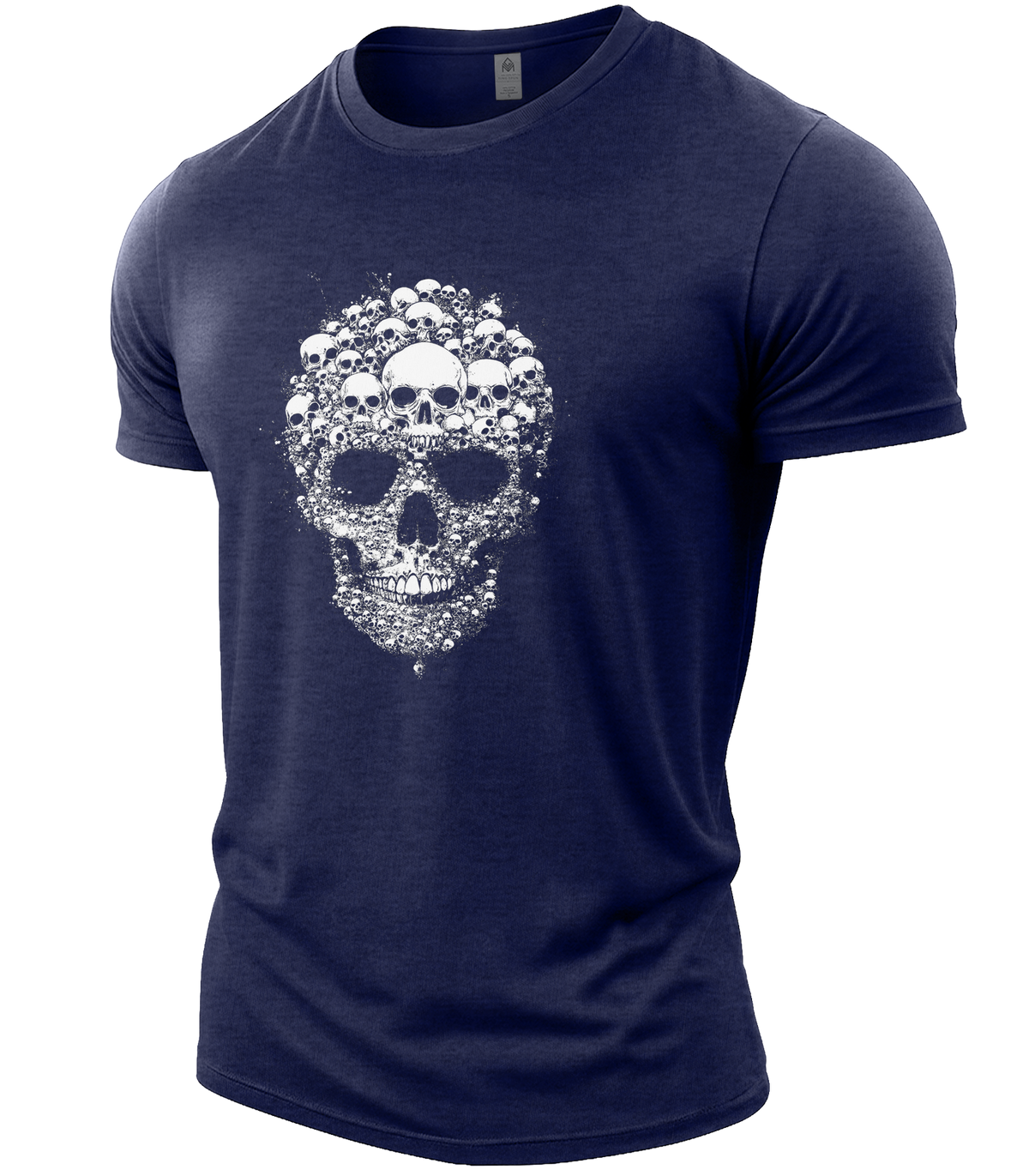 Heather Navy | Angle