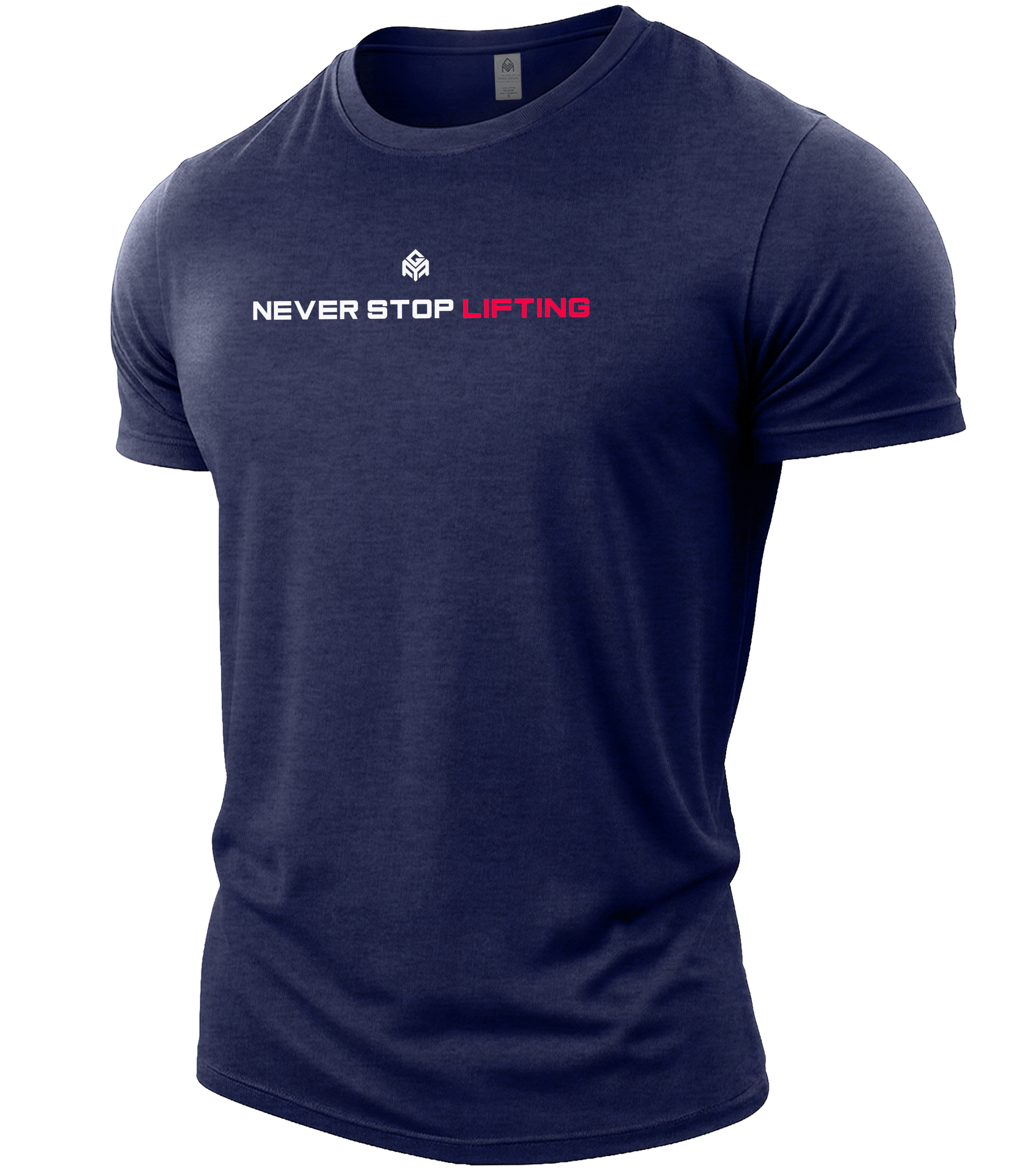 Heather Navy | Angle