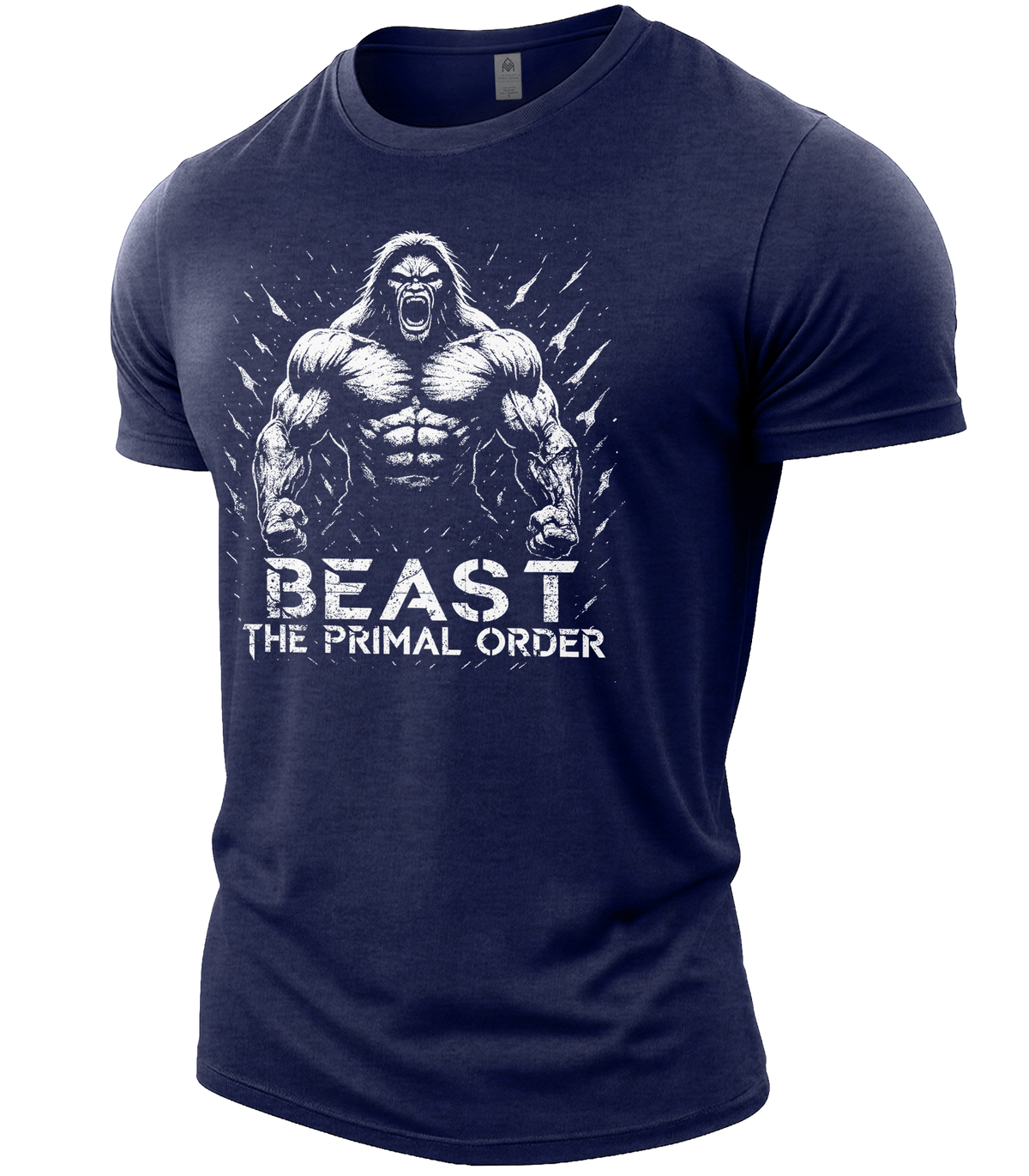 Heather Navy | Angle