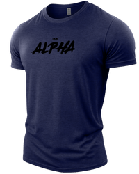 Heather Navy | Angle