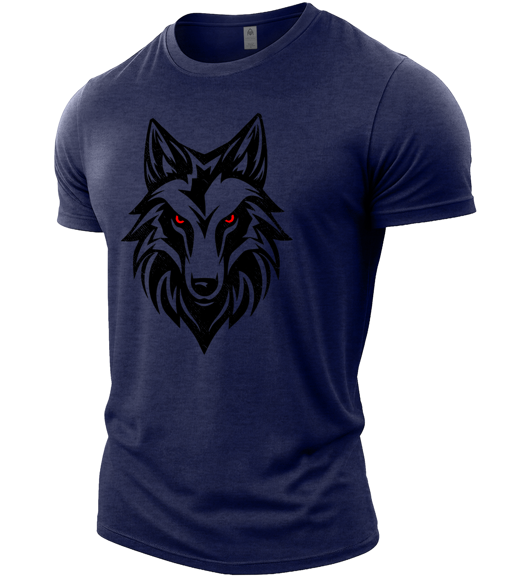 Heather Navy | Angle