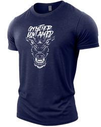 Heather Navy | Angle