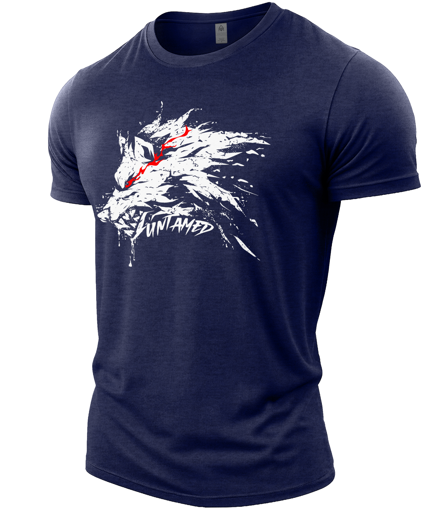 Heather Navy | Angle