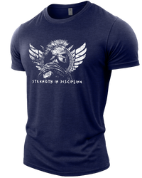 Heather Navy | Angle