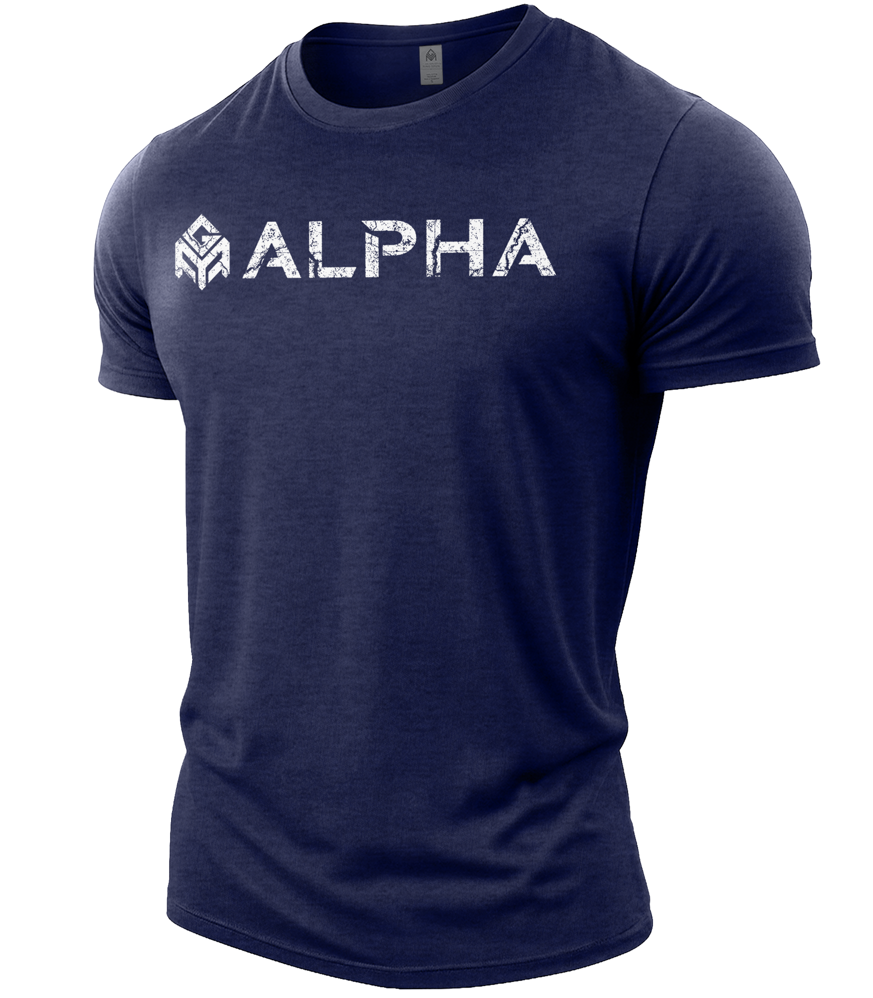 Heather Navy | Angle