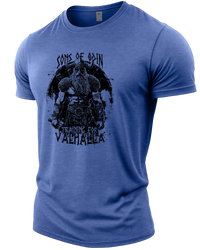 Heather Royal Blue | Angle