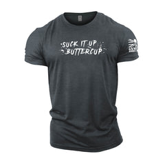 Suck It Up - Gymtier Barbell Division Gym T-Shirt