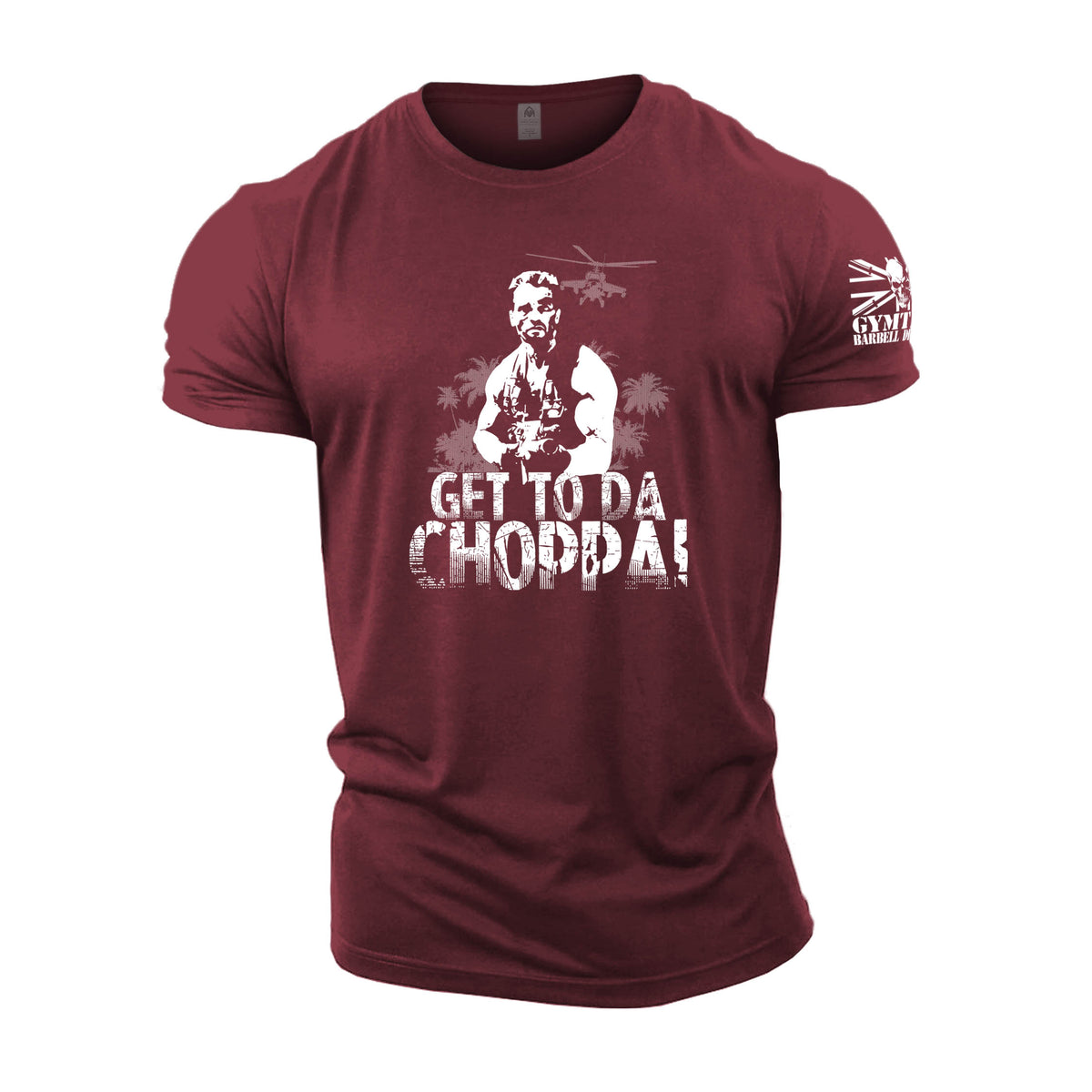 Gymtier Barbell Division - Choppa Gym T-Shirt 6 Pack