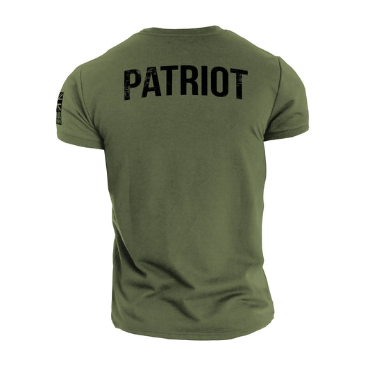 Patriot - Gymtier Barbell Division Gym T-Shirt