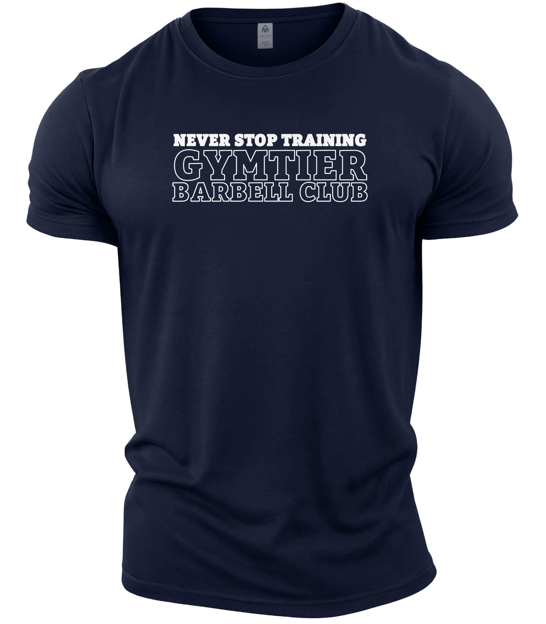 GYMTIER-GTBCNEVERSTOPCHEST-GD001 - NAVY