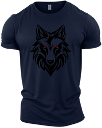 GYMTIER-UNTAMEDWOLFREDEYES-GD001 - NAVY